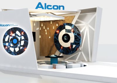 stand expozitional Alcon